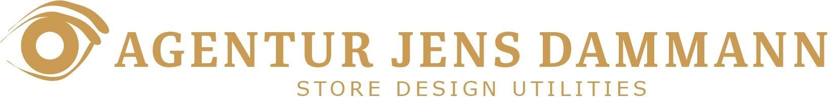 Logo der Agentur Jens Dammann für Store Design und Utilidades.